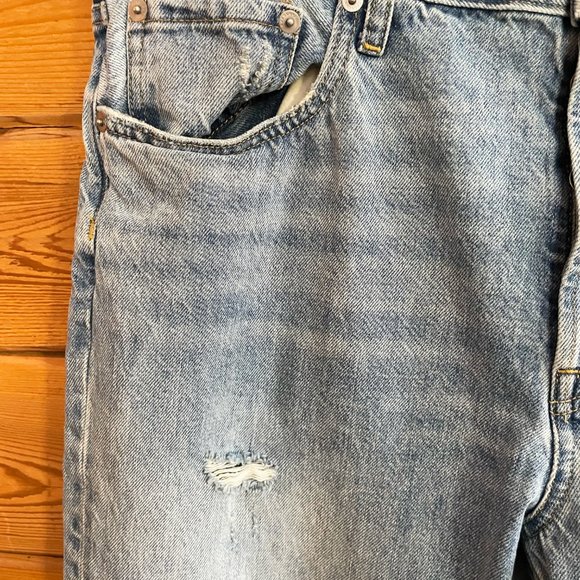 Everlane The Relaxed Straight Fit Denim Jean - Light Wash Size 30 Long - Picture 5 of 10